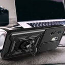 Infinix Zero 30 4G Uyumlu  Kılıf Magnetik Standlı Kamera Korumalı Zore Sürgülü Vega Kapak - 5