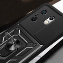 Infinix Zero 30 4G Uyumlu  Kılıf Magnetik Standlı Kamera Korumalı Zore Sürgülü Vega Kapak - 6