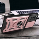 Xiaomi Redmi Note 11 Pro 4G Kılıf Magnetik Standlı Kamera Korumalı Zore Sürgülü Vega Kapak - 4