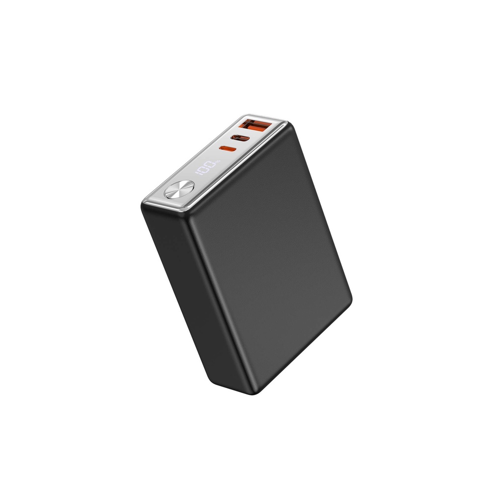 Wiwu Wi-P005 Rock LED Ekranlı Taşınabilir Powerbank PD 20W 10000mAh - 1
