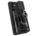 Samsung Galaxy A24 Uyumlu Kılıf Magnetik Standlı Kamera Korumalı Zore Sürgülü Vega Kapak - 7