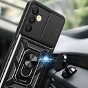 Samsung Galaxy A25 Uyumlu Kılıf Magnetik Standlı Kamera Korumalı Zore Sürgülü Vega Kapak - 2