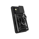 Samsung Galaxy A25 Uyumlu Kılıf Magnetik Standlı Kamera Korumalı Zore Sürgülü Vega Kapak - 7