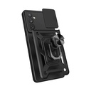 Samsung Galaxy A34 Uyumlu Kılıf Magnetik Standlı Kamera Korumalı Zore Sürgülü Vega Kapak - 7