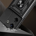 Tecno Camon 20 Pro 4G Uyumlu Kılıf Magnetik Standlı Kamera Korumalı Zore Sürgülü Vega Kapak - 1