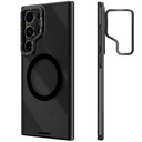 Samsung Galaxy S24 Ultra Uyumlu Kılıf Magsafe Şarj Özellikli Sararma Önleyici Youngkit Crystal Grid Kapak - 3