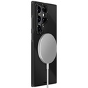 Samsung Galaxy S24 Ultra Uyumlu Kılıf Magsafe Şarj Özellikli Sararma Önleyici Youngkit Crystal Grid Kapak - 6