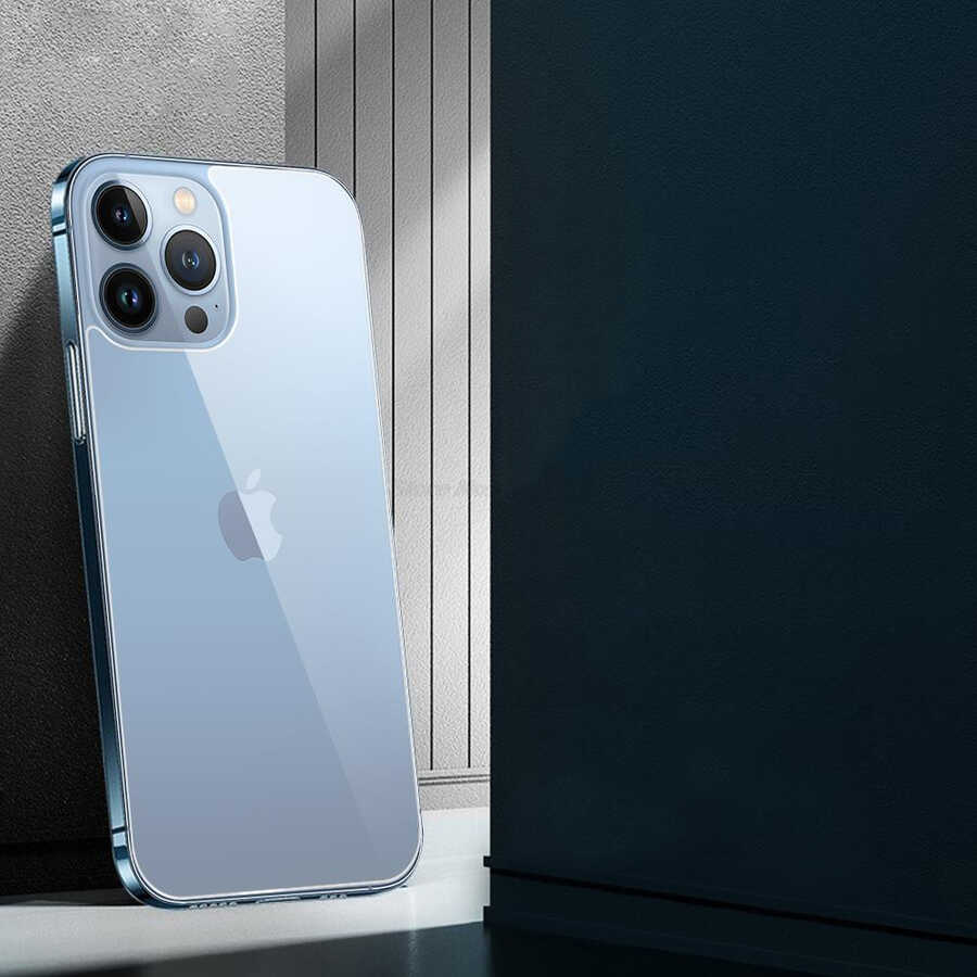 Apple iPhone 13 Pro Uyumlu Zore Back Maxi Glass Temperli Cam Arka Koruyucu - 7