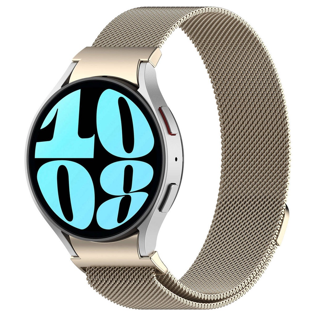 Samsung Galaxy Watch 6 Classic 43mm Uyumlu KRD-01 Metal Kordon - 4