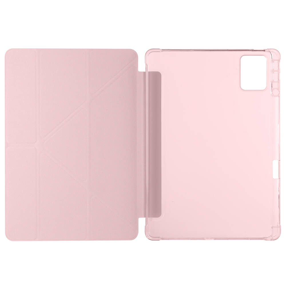 Lenovo M11 TB-330FU Kılıf Zore Tri Folding Kalem Bölmeli Standlı Kılıf - 14