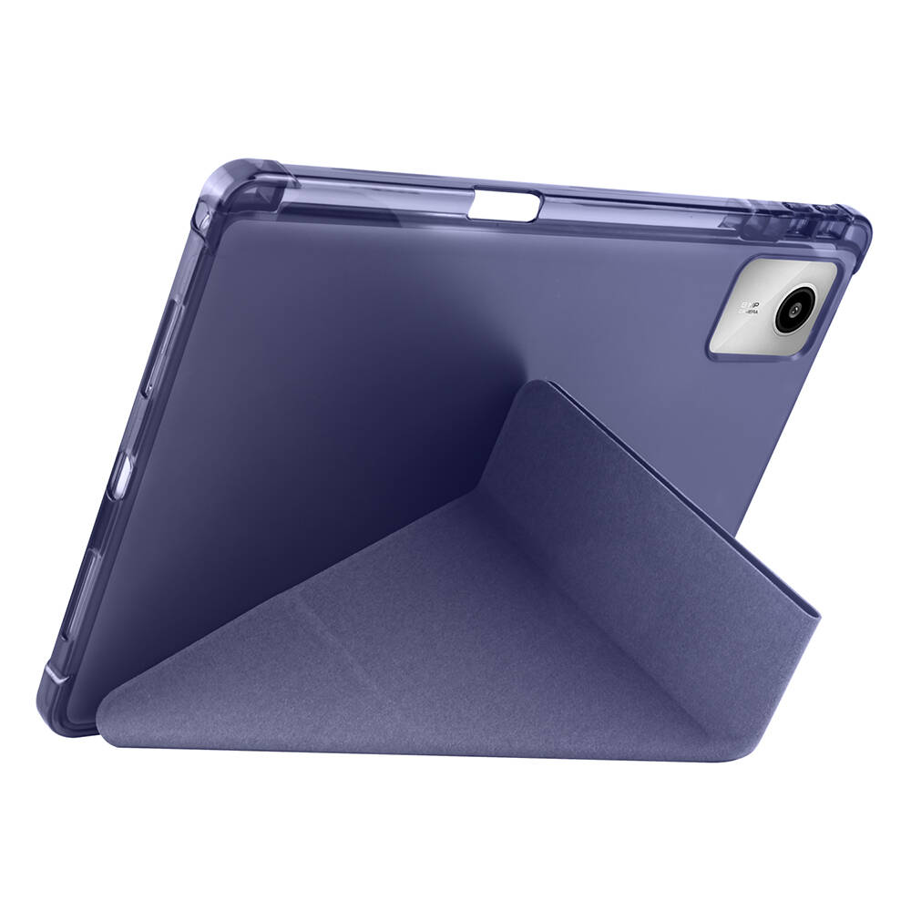 Lenovo M11 TB-330FU Kılıf Zore Tri Folding Kalem Bölmeli Standlı Kılıf - 24