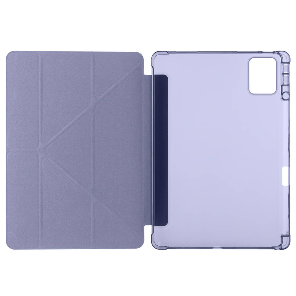 Lenovo M11 TB-330FU Kılıf Zore Tri Folding Kalem Bölmeli Standlı Kılıf - 32