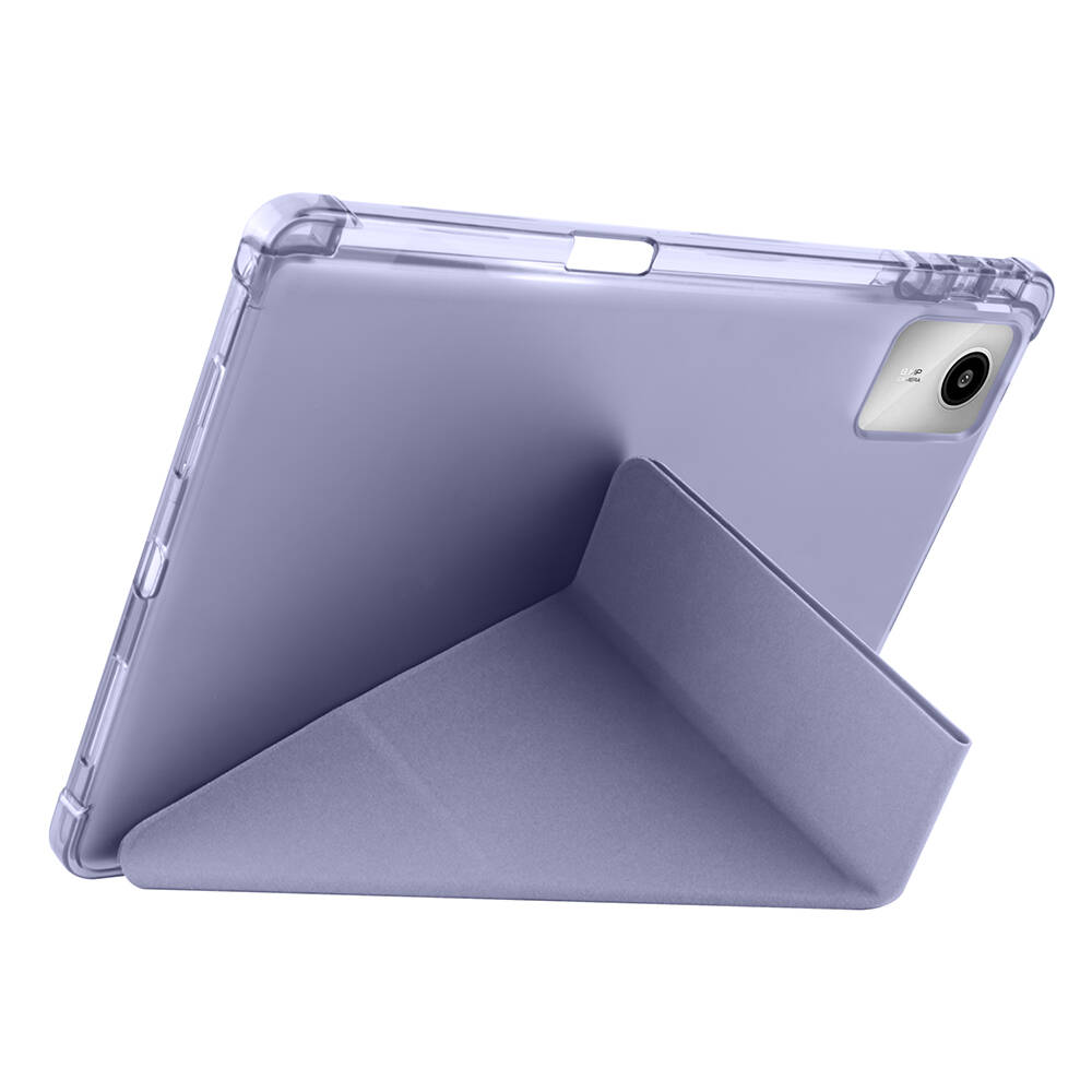 Lenovo M11 TB-330FU Kılıf Zore Tri Folding Kalem Bölmeli Standlı Kılıf - 34