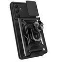 Samsung Galaxy A55 Uyumlu Kılıf Magnetik Standlı Kamera Korumalı Zore Sürgülü Vega Kapak - 2