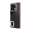 Xiaomi Redmi Note 13 Pro 4G Uyumlu Kılıf Tek Kamera Çerçeveli Logo Gösteren Zore Omega Kapak - 4