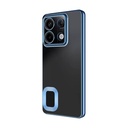 Xiaomi Redmi Note 13 Pro 4G Uyumlu Kılıf Tek Kamera Çerçeveli Logo Gösteren Zore Omega Kapak - 7