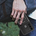 Tecno Spark 8C Uyumlu Kılıf Magnetik Standlı Kamera Korumalı Zore Sürgülü Vega Kapak - 3