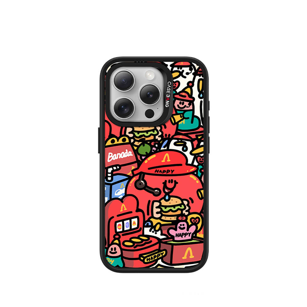 Apple iPhone 14 Pro Uyumlu Magsafe Şarj Özellikli Casebang Ahhey Serisi Arka Panel - 1