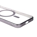 Apple iPhone 15 Pro Uyumlu Kılıf Wireless Şarj Özellikli Sert PC Zore Mat Riksos Magsafe Kapak - 2