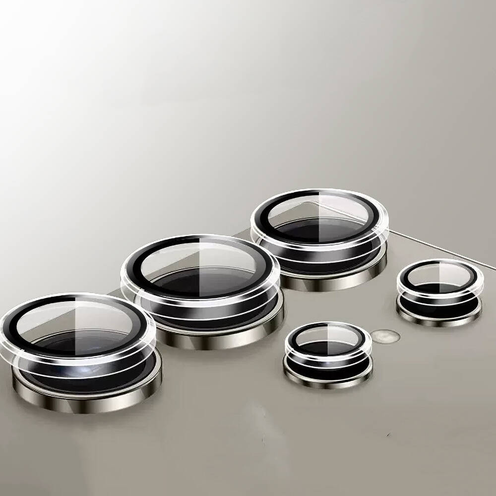 Samsung Galaxy S24 Uyumlu Wiwu LG-008 Lens Guard Darbelere Karşı Dayanıklı Kamera Lens Koruyucu - 4