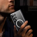 Samsung Galaxy S24 Ultra Uyumlu Kılıf Magsafe Şarj Özellikli Kamera Korumalı Standlı Wiwu KCC-025 Aurora Serisi Kapak - 7