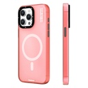Apple iPhone 15 Pro Uyumlu Kılıf Magsafe Şarj Özellikli Youngkit Hidden Sand Serisi Kapak - 6