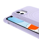 Apple iPhone 11 Uyumlu Magsafe Şarj Özellikli Airbagli Mat Görünümlü Zore Hepi Kapak - 10