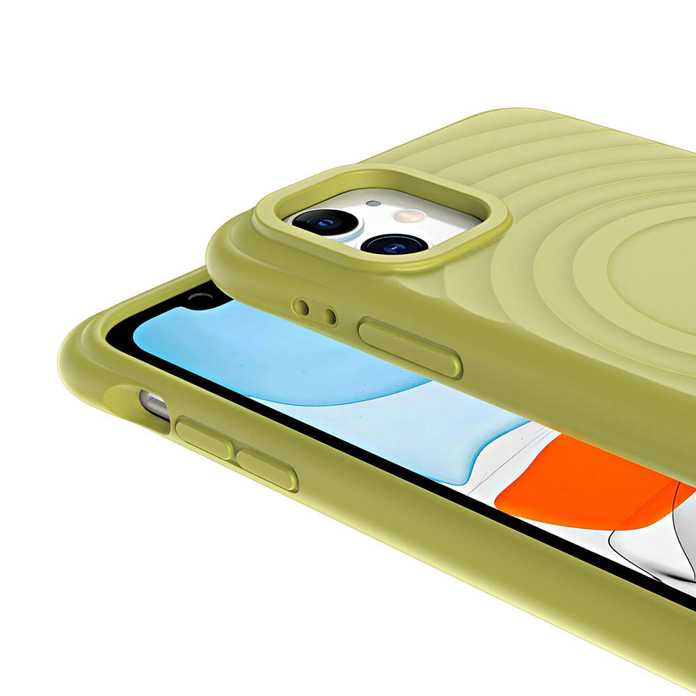 Apple iPhone 11 Uyumlu Magsafe Şarj Özellikli Airbagli Mat Görünümlü Zore Hepi Kapak - 13