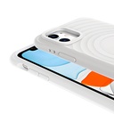 Apple iPhone 11 Uyumlu Magsafe Şarj Özellikli Airbagli Mat Görünümlü Zore Hepi Kapak - 15