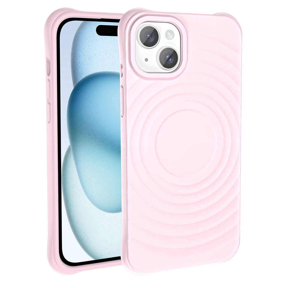 Apple iPhone 13 Uyumlu Magsafe Şarj Özellikli Airbagli Mat Görünümlü Zore Hepi Kapak - 7