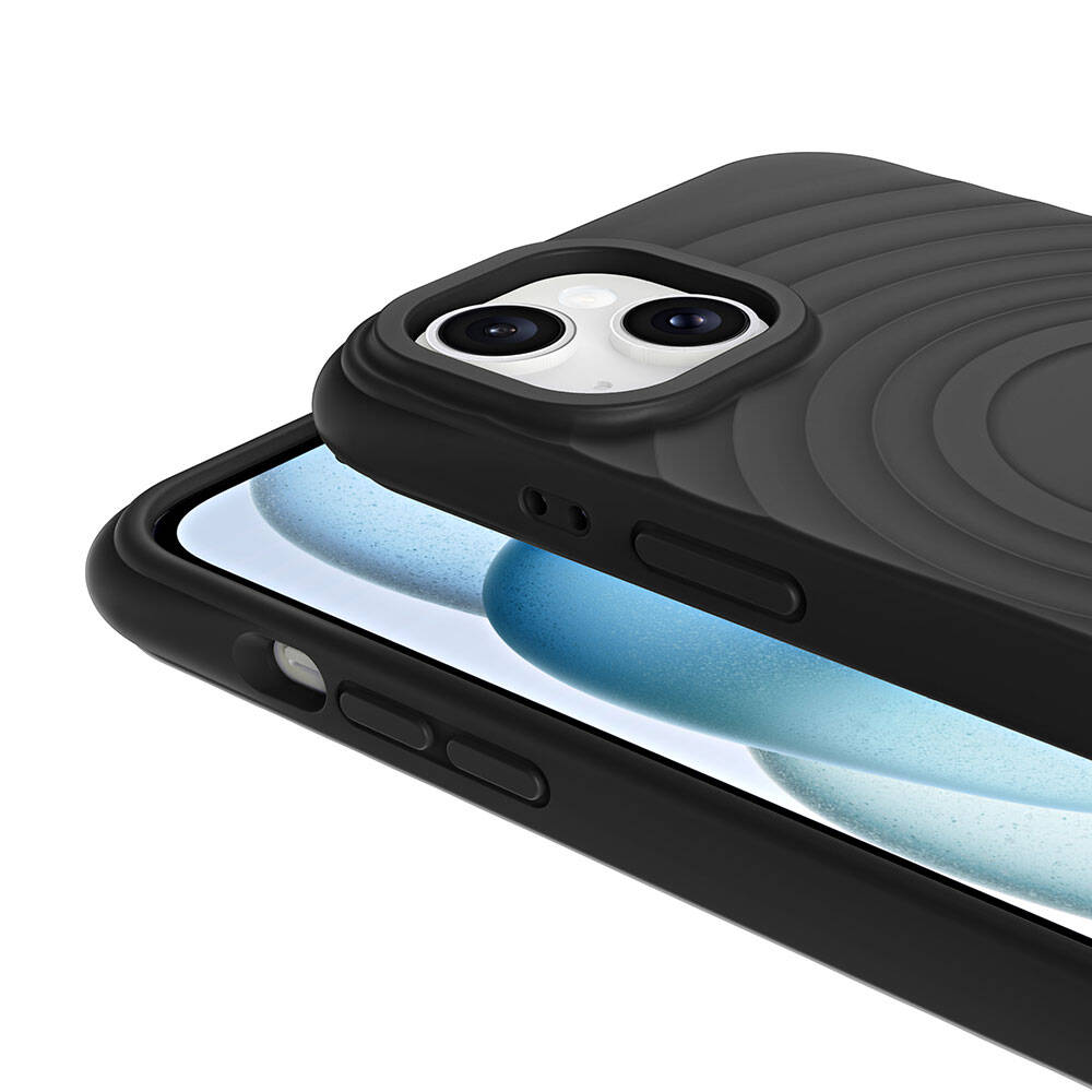 Apple iPhone 14 Uyumlu Magsafe Şarj Özellikli Airbagli Mat Görünümlü Zore Hepi Kapak - 14