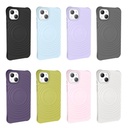 Apple iPhone 14 Uyumlu Magsafe Şarj Özellikli Airbagli Mat Görünümlü Zore Hepi Kapak - 16