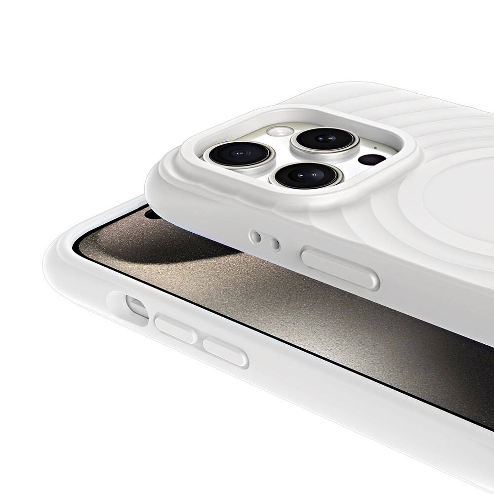 Apple iPhone 15 Pro Max Uyumlu Magsafe Şarj Özellikli Airbagli Mat Görünümlü Zore Hepi Kapak - 13