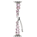 Apple Watch 40mm Uyumlu Zore KRD-115 Renkli Taş Tasarımlı Kordon - 8