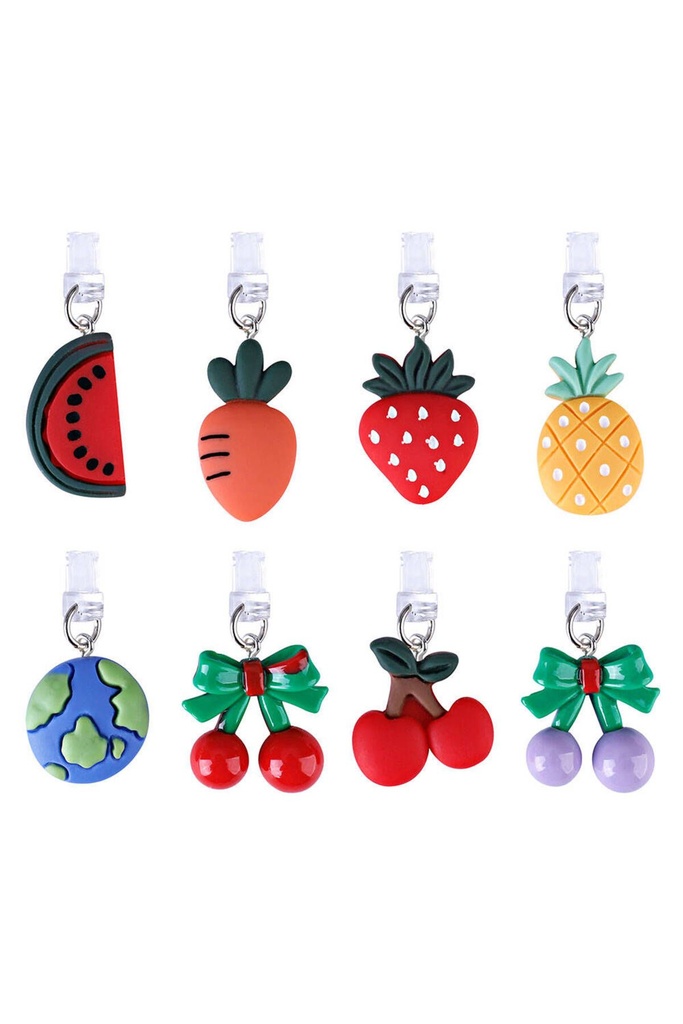 Type-C Uyumlu Silikon Şarj Portu Tıpası 3'lü Set