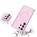 Samsung Galaxy S23 Ultra Uyumlu Kılıf Magsafe Şarj Özellikli Parlayan Simli Saydam Renkli Zore Allstar Kapak - 5