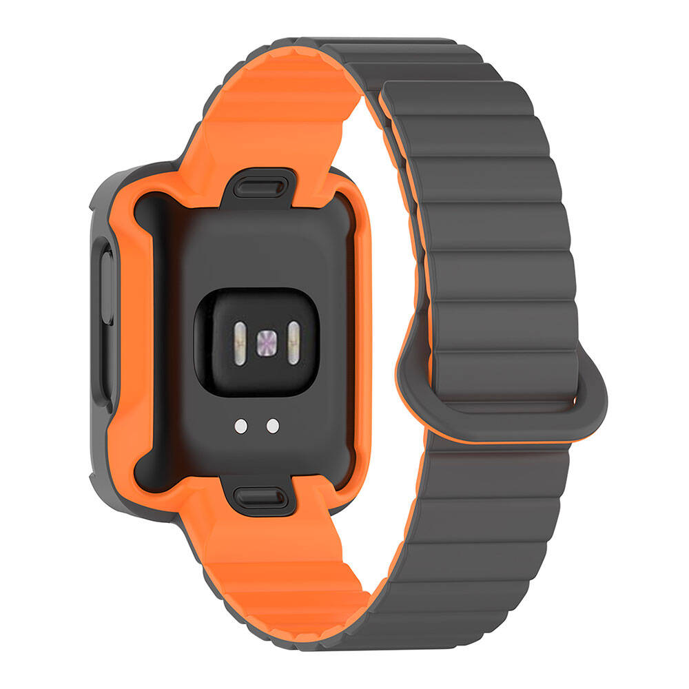 Xiaomi Redmi Watch Uyumlu 2 Silikon Kordon Zore KRD-105 Strap Kayış - 20