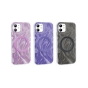 Apple iPhone 11 Uyumlu Kılıf Magsafe Şarj Özellikli Fırça Boya Desenli Zore Palet Kapak - 6