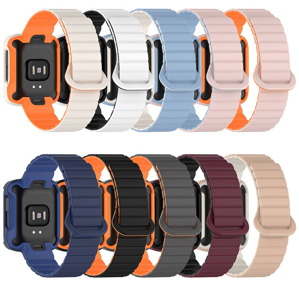 Xiaomi Redmi Watch Uyumlu 1 Silikon Kordon Zore KRD-105 Strap Kayış - 2