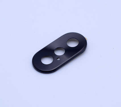 Apple iPhone X Uyumlu Zore Metal Kamera Koruyucu - 1