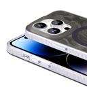 Apple iPhone 14 Pro Max Uyumlu Kılıf Magsafe Şarj Özellikli Fırça Boya Desenli Zore Palet Kapak - 1