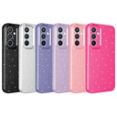 Samsung Galaxy S23 FE Uyumlu Kılıf Kamera Korumalı Simli Lüks Zore Koton Kapak - 1