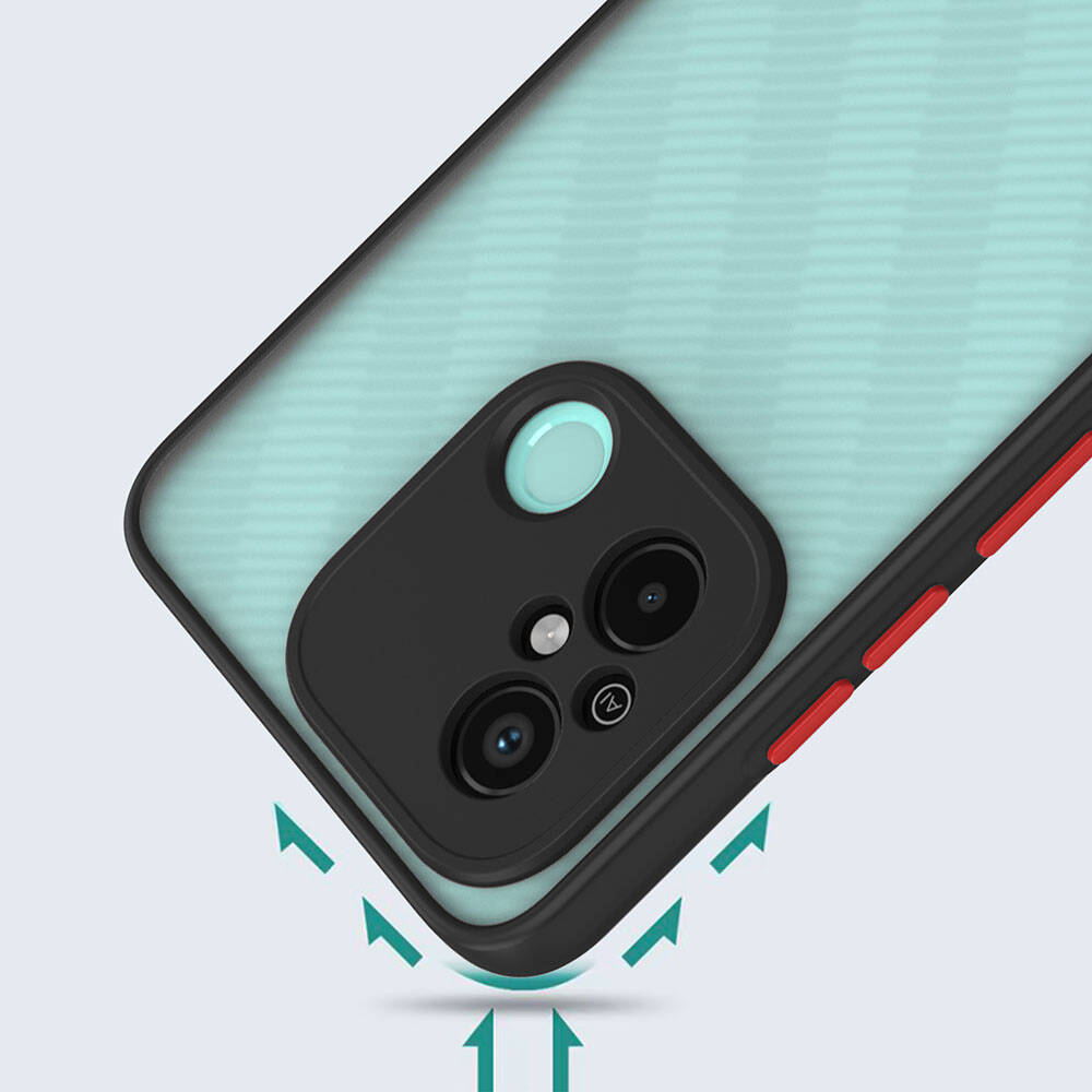 Xiaomi Redmi 12C Uyumlu Kılıf Zore Hux Kapak - 1