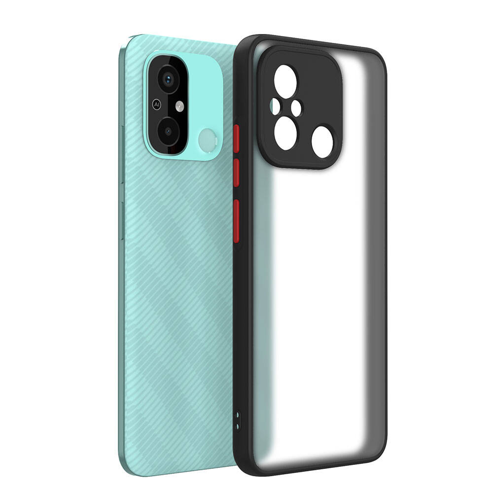 Xiaomi Redmi 12C Uyumlu Kılıf Zore Hux Kapak - 3