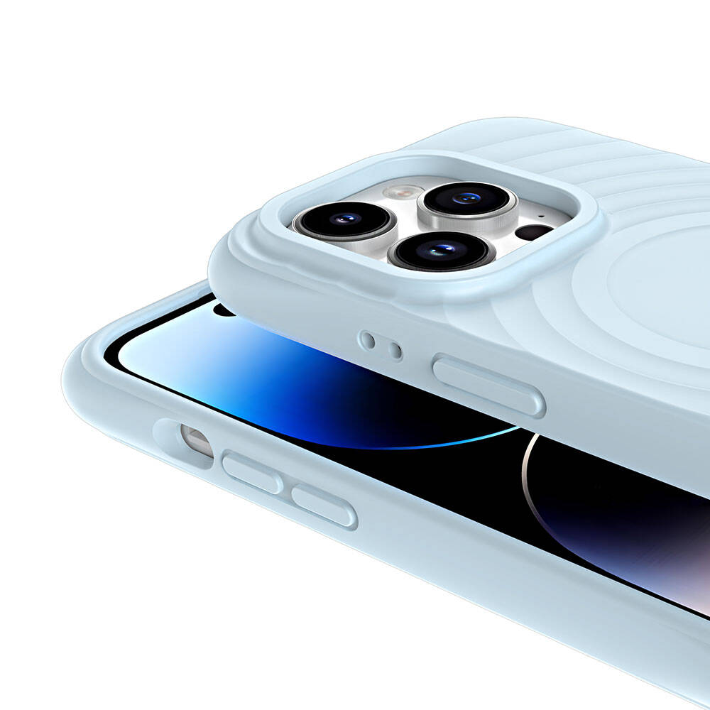 Apple iPhone 14 Pro Max Uyumlu Magsafe Şarj Özellikli Airbagli Mat Görünümlü Zore Hepi Kapak - 12