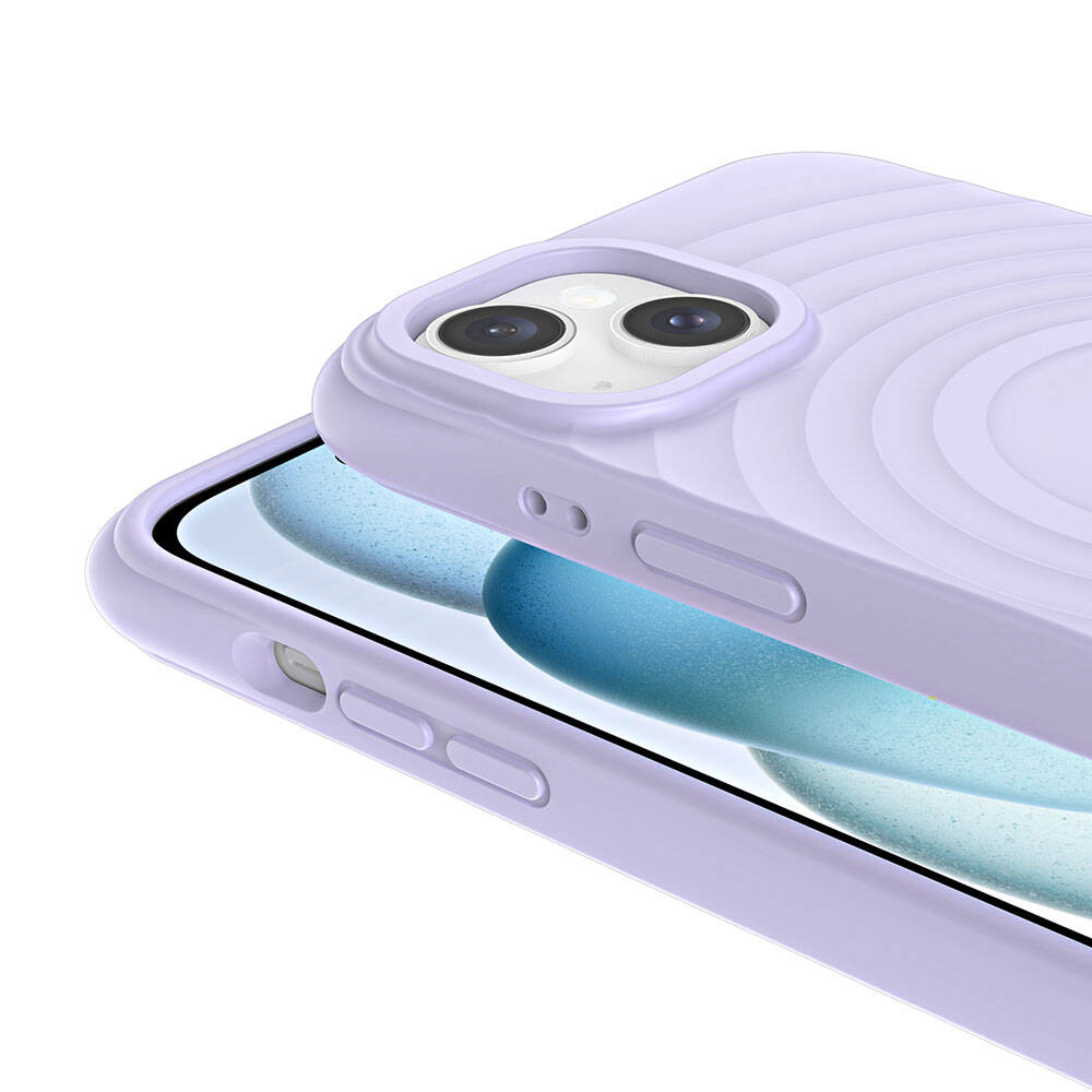 Apple iPhone 15 Plus Uyumlu Magsafe Şarj Özellikli Airbagli Mat Görünümlü Zore Hepi Kapak - 9