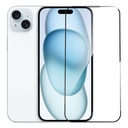 Apple iPhone 15 Plus Uyumlu Wiwu GT-009 Polimer Oleofobik Kaplama Şeffaf Pürüzsüz Temperli Cam Ekran Koruyucu - 1