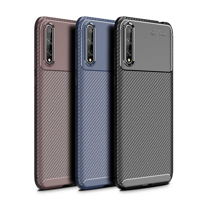 Huawei P Smart S Uyumlu (Y8P) Kılıf Zore Negro Silikon Kapak - 10