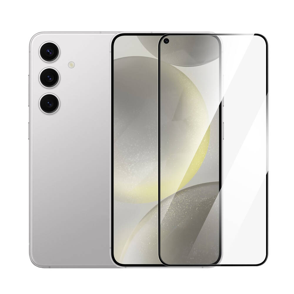 Samsung Galaxy S24 Plus Uyumlu Wiwu Wi-GT012 iVista Darbeye Karşı Dayanıklı HD Temperli Cam Ekran Koruyucu - 1