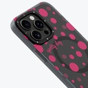 Apple iPhone 15 Pro Uyumlu Kılıf Magsafe Şarj Özellikli Polka Dot Desenli Youngkit Spots Serisi Kapak - 6
